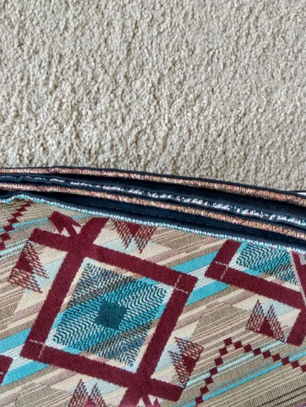 Southwestern Cotton Placemats Set of 4 Kokopelli Geometric Pure Country NWT New